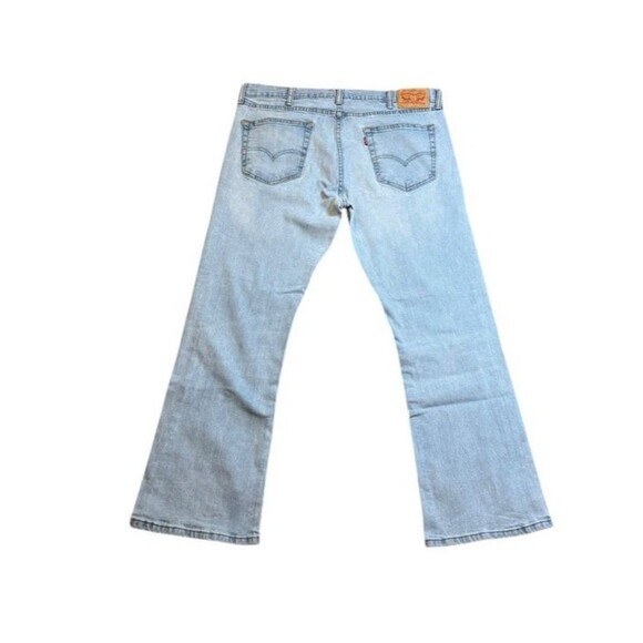 VTG Levi’s 527 Jeans Mens Size 38x30 Blue Denim Mid Rise Bootcut Grunge Y2K - Picture 3 of 11